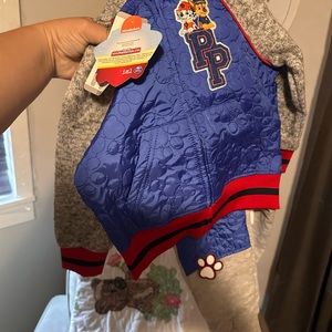 3T Paw Patrol outfit and jacket